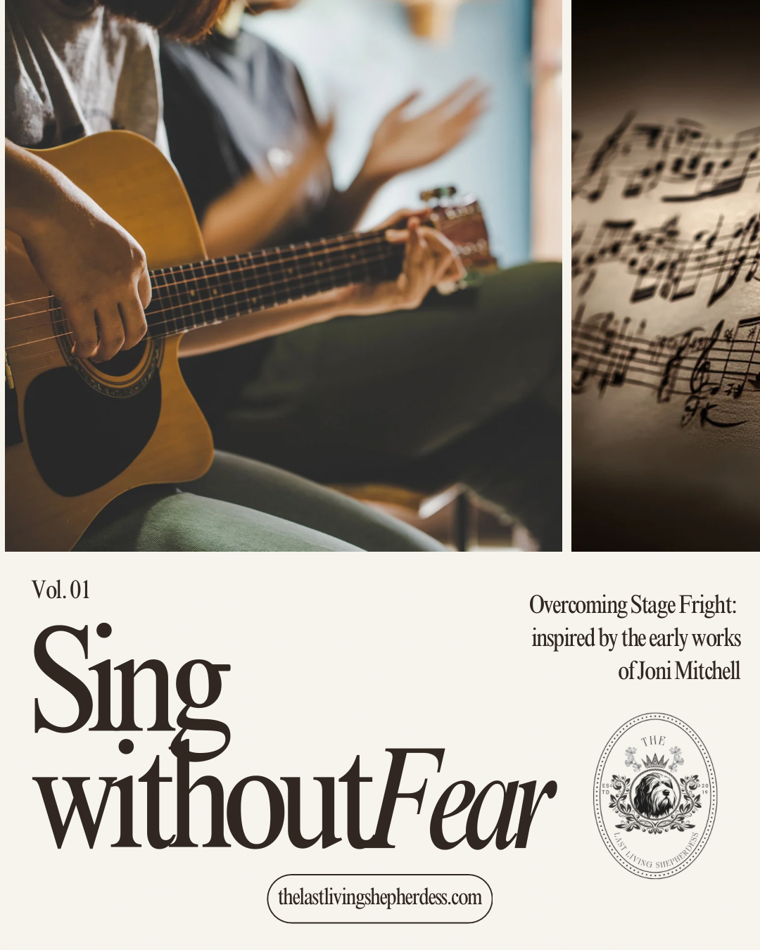 A book on overcoming stage fright